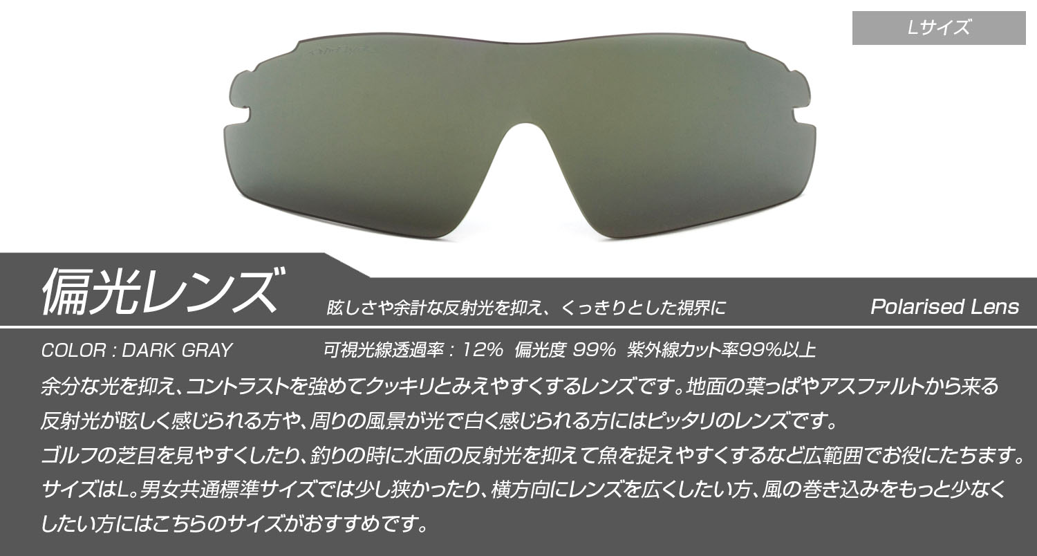 スポーツサングラス 鯖江　さばえ　偏光レンズ　紫外線UV対策　スポーウアイウェア