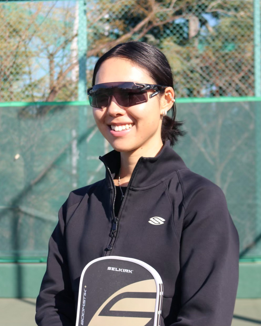 AF-301BK MAYU ITO EDITION ��ƣ �������� �ԥå���ܡ��� ���󥰥饹 pickleball sunglasses Eye guard Eyewear ���������� ����������