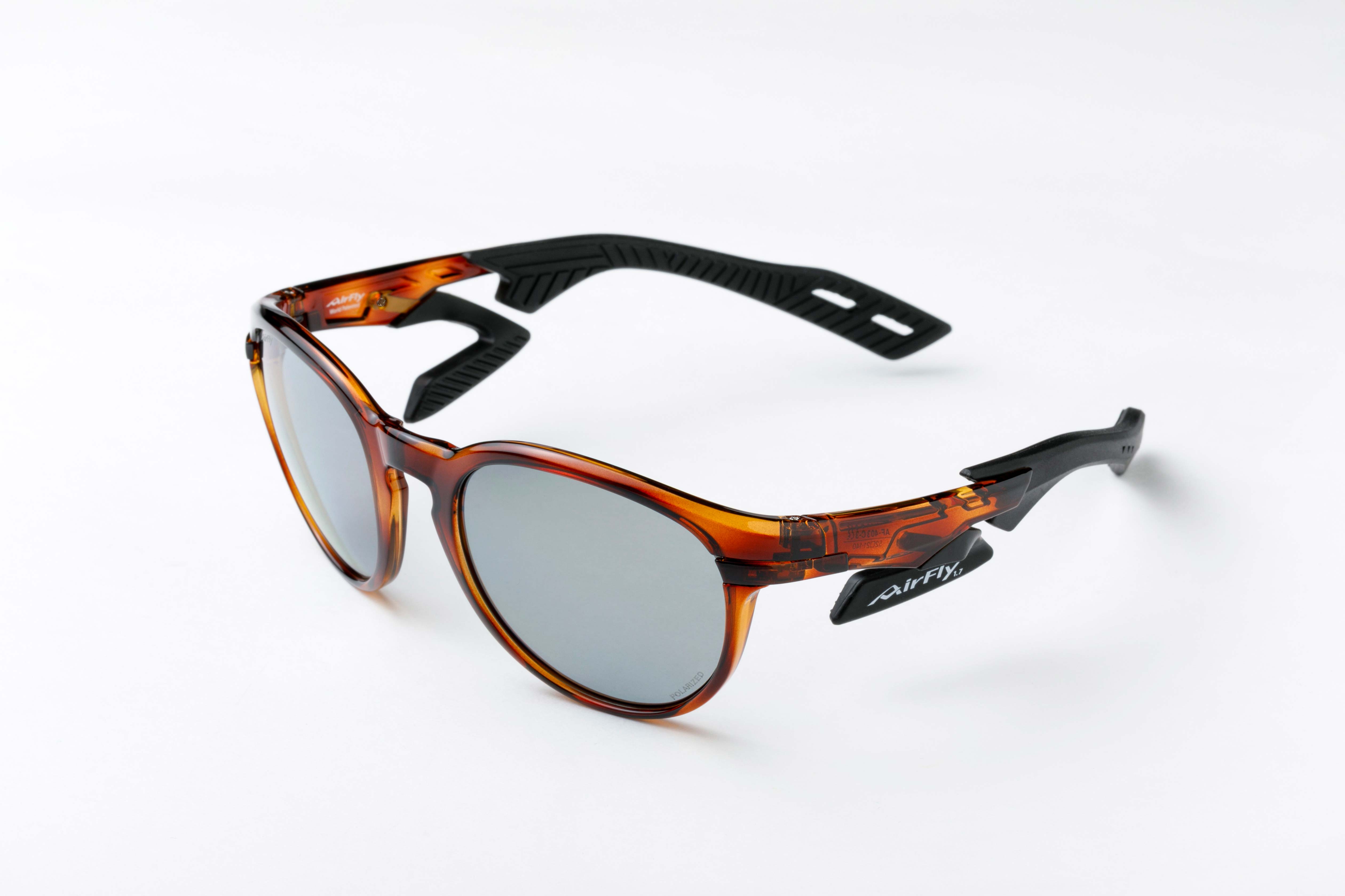 AF-402 偏光ライトグレーレンズ組込みセット PolarizedLens FRONT AirFly エアフライ