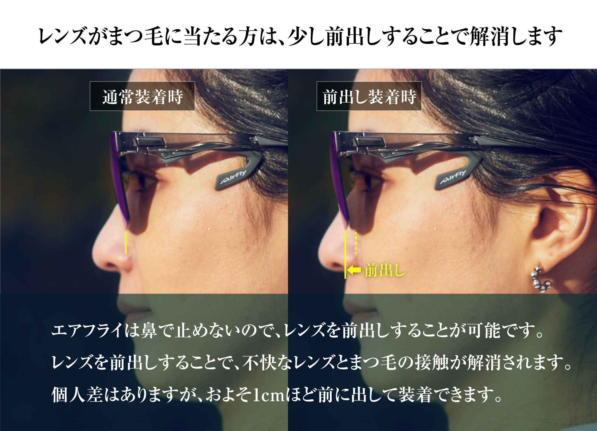 AF-501 C-1【Black Matt / Gray Lens】｜ 商品詳細｜AirFlyオンライン 